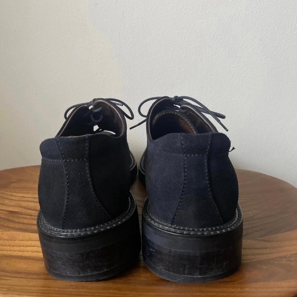 To Boot New York Adam Derrick FELIX DERBY Black Suede Oxford - Picture 6 of 10